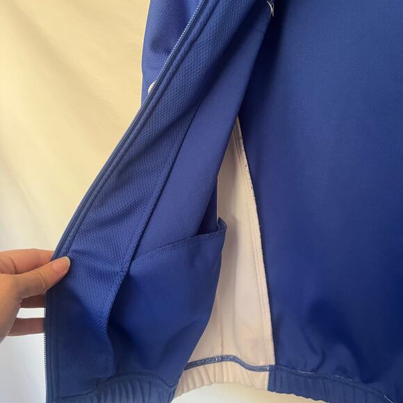 Vtg Y2K Nike Youth Track Jacket Sz XL Swoosh Retro Street Athleisure Zip Up - Picture 10 of 13